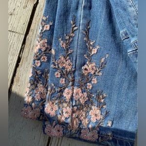 Christopher & Banks embroidered jeans